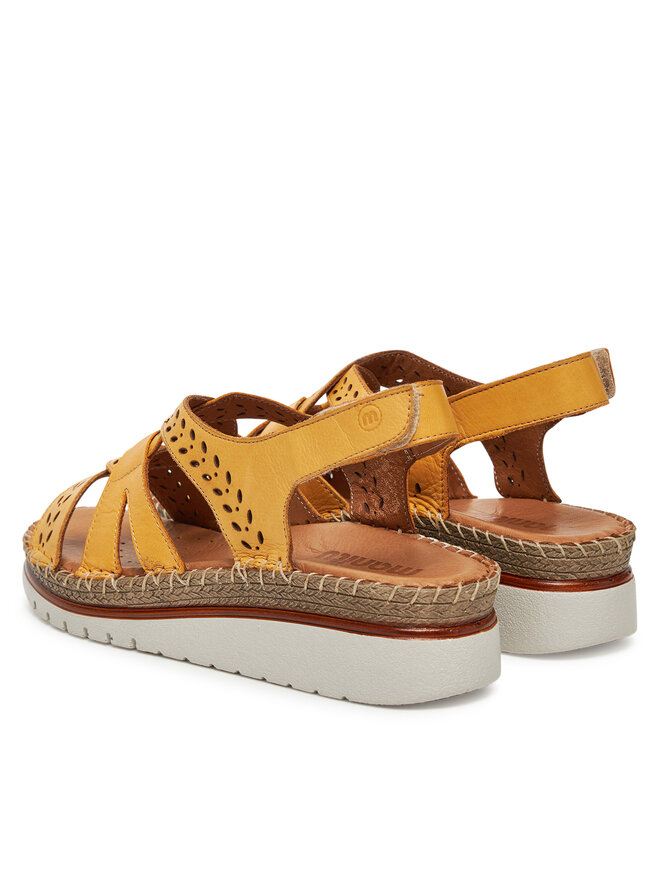 Manitu Sandalen Manitu 910278 Gelb