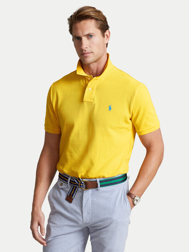 Polo Ralph Lauren Polo Ralph Lauren Poloshirt Core Replen 710795080 Gelb Slim Fit