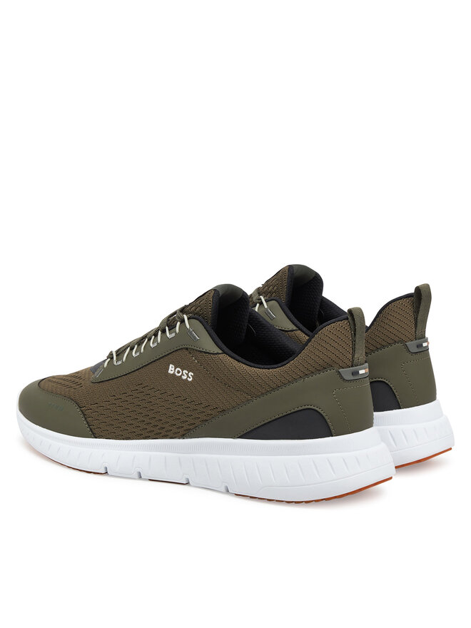 BOSS Sneakersy BOSS Ttnm Light 50536509 Zelená