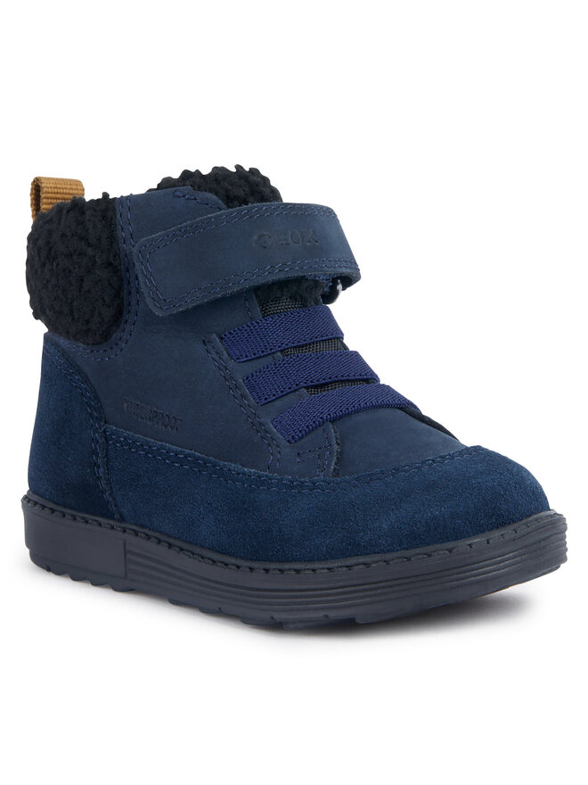 Boots Geox B Hynde Boy Wpf B362HC 03222 C4002 M Bleu marine chaussures