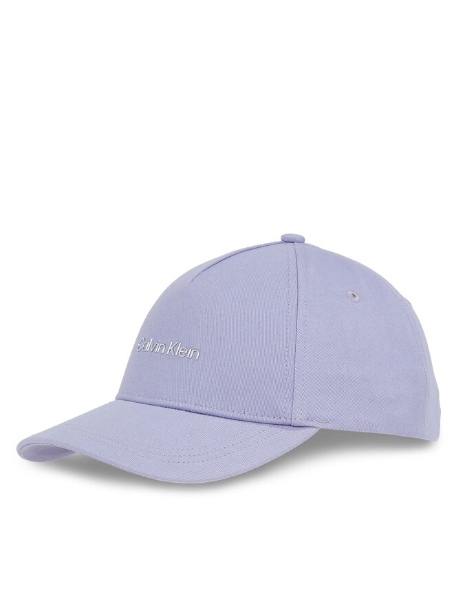 Calvin Klein Czapka z daszkiem Calvin Klein Ck Must Tpu Logo Cap K60K610525 Fioletowy