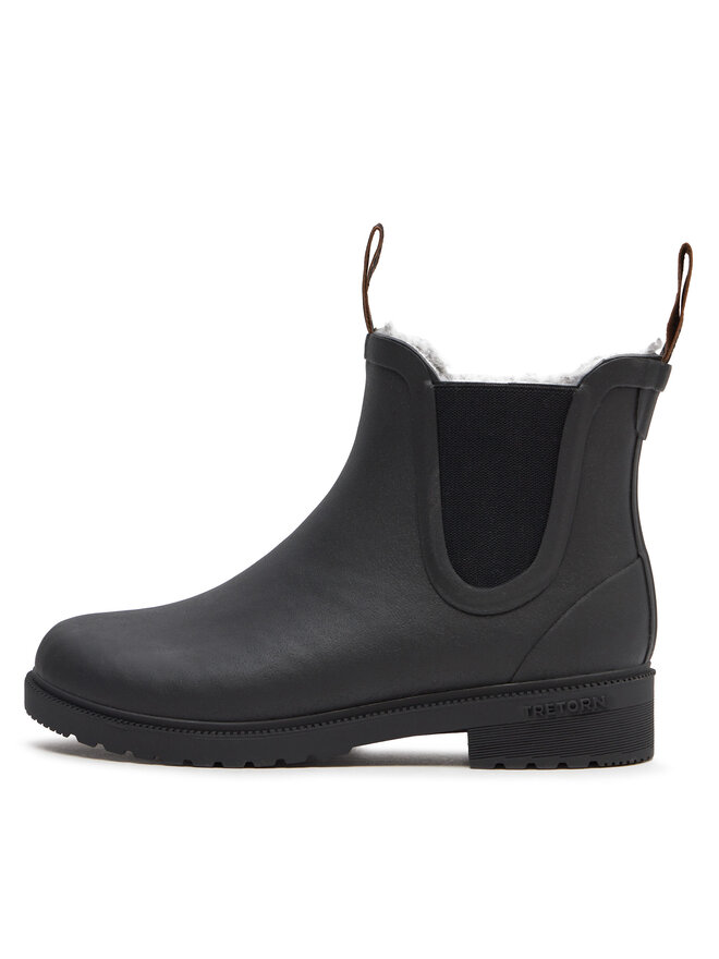 Tretorn Gumicsizma Tretorn Chelsea Classic Winter 47338010 Fekete