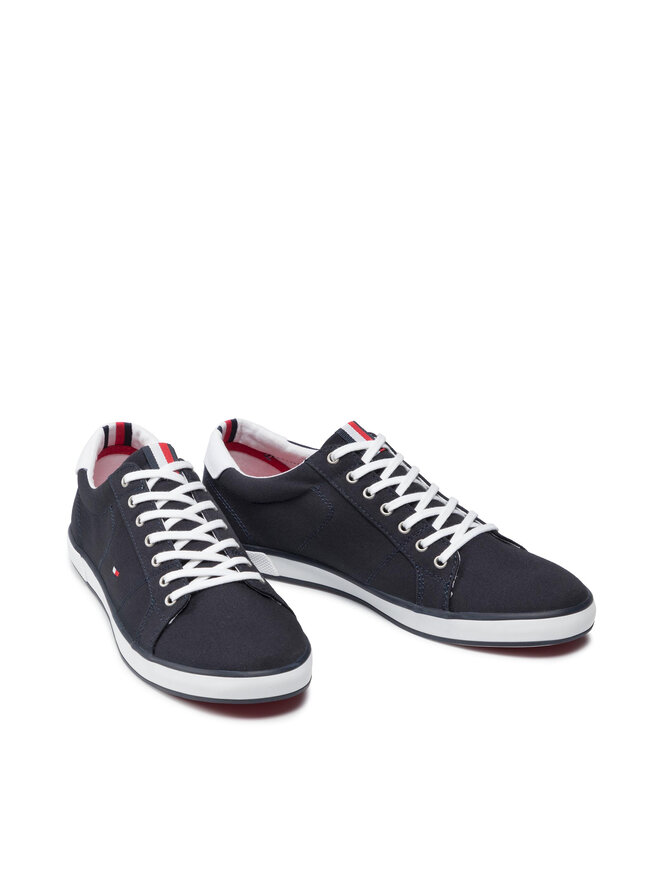 Tommy Hilfiger Πάνινα παπούτσια Tommy Hilfiger Harlow 1D FM0FM00596 Σκούρο μπλε