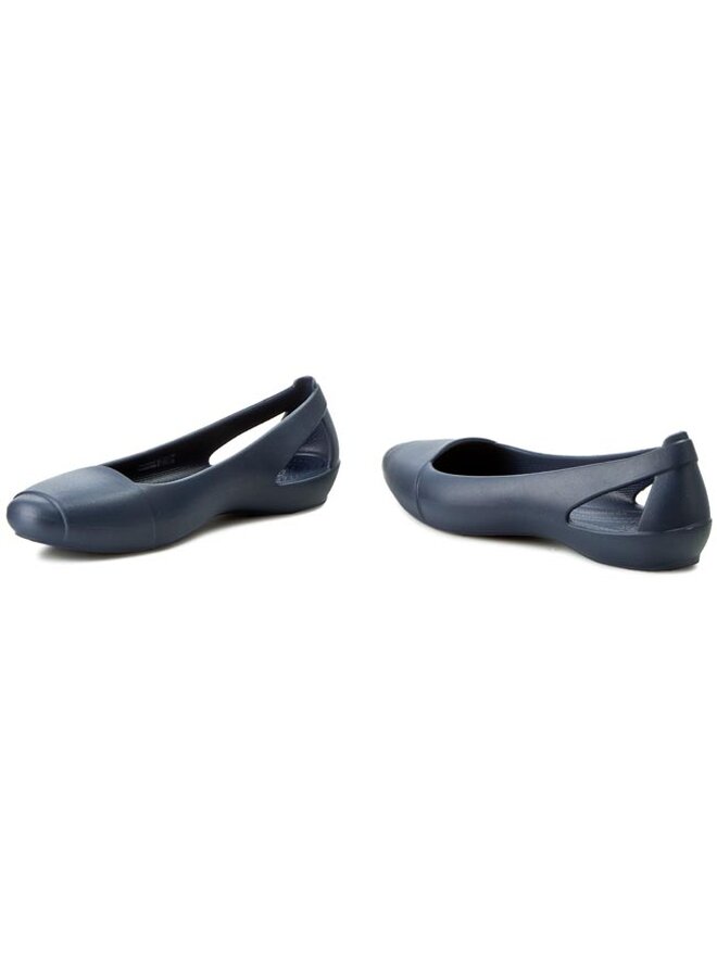 Crocs Ballerinas Crocs Sienna Flat W 202811 Dunkelblau