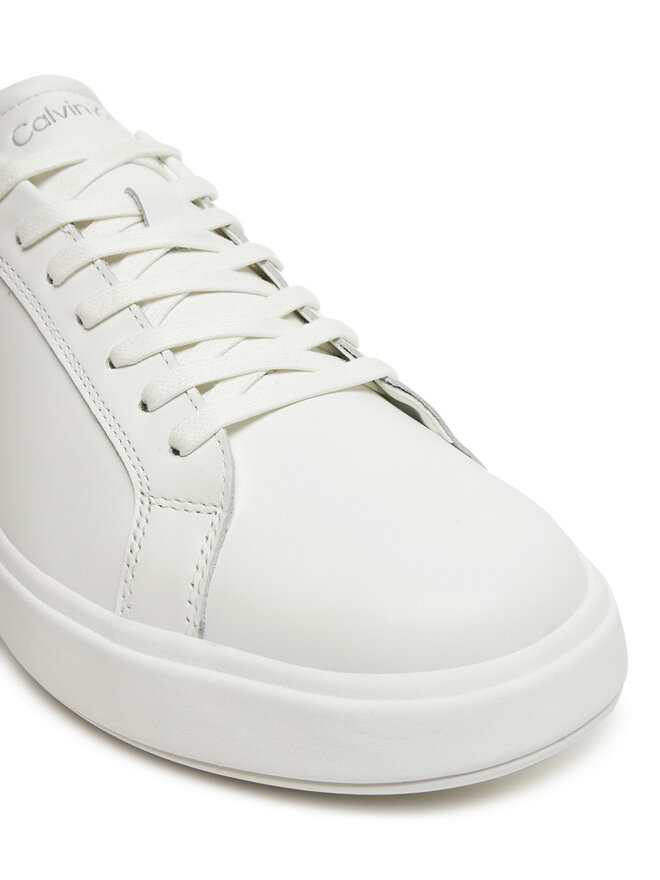 Calvin Klein Αθλητικά Calvin Klein Low Top Lace Up Lth HM0HM01016 Λευκό