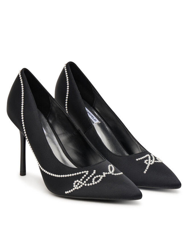 KARL LAGERFELD Туфлі на шпильці KARL LAGERFELD Sarabande KL30906P Чорний