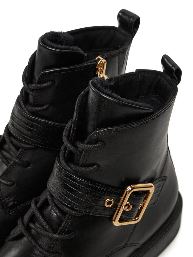 Marco Tozzi Botine Marco Tozzi 2-25101-43 Negru