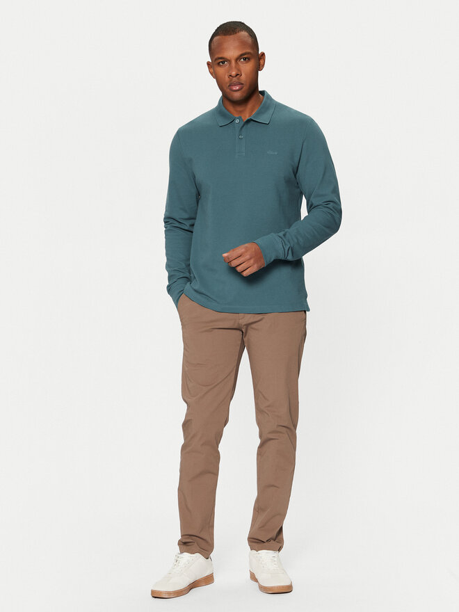 s.Oliver s.Oliver Polo marškinėliai 2153544 Žalia Regular Fit
