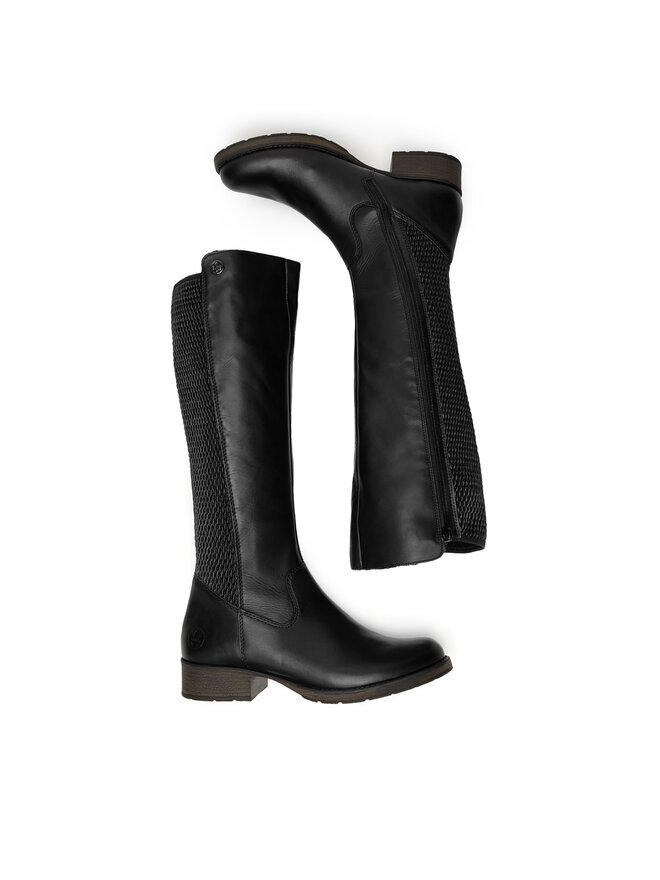 Rieker Kozačky Rieker Z9591-00 Černá