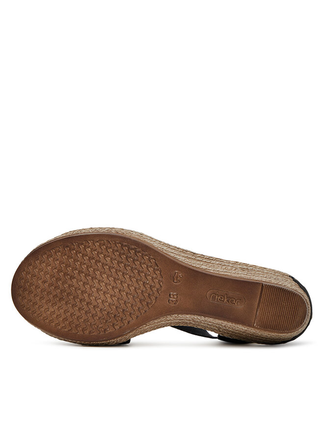 Rieker Sandale Rieker 624H6-00 Negru