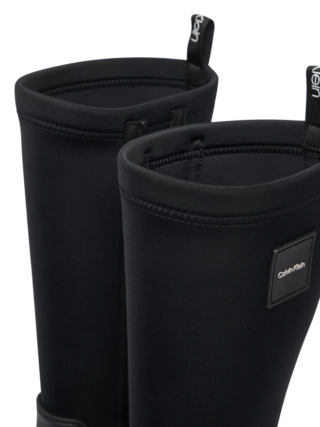 Calvin Klein Gummistiefel Calvin Klein Rainboot High Rubber Neo HW0HW03180 Schwarz
