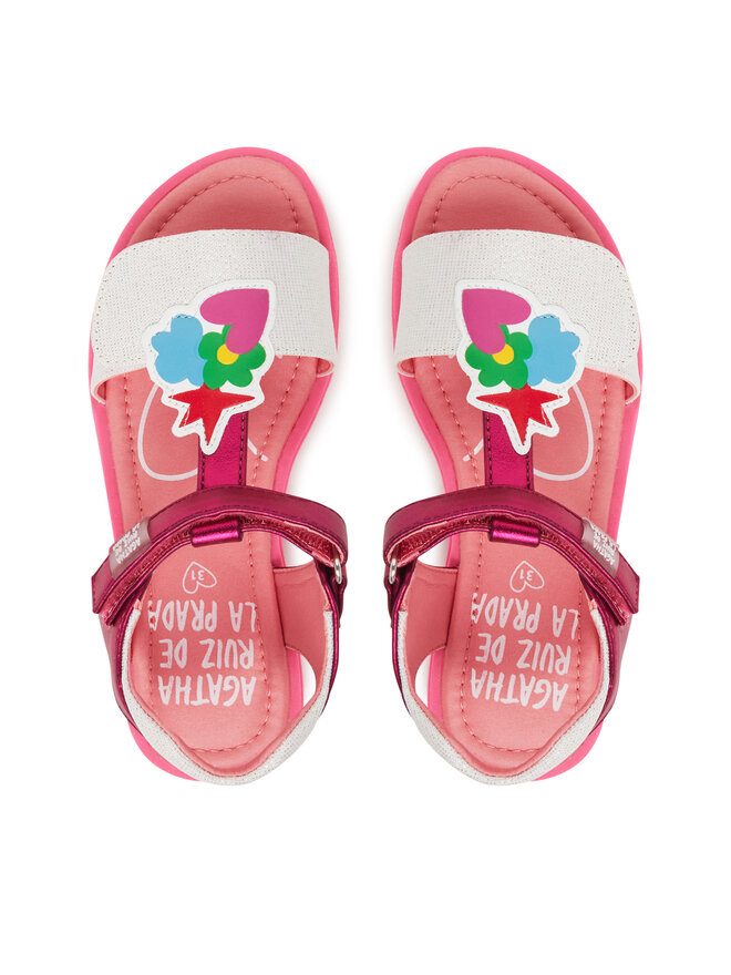 Agatha Ruiz de la Prada Босоніжки Agatha Ruiz de la Prada 252971 Рожевий