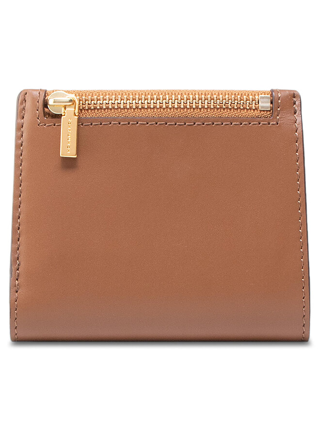 Kleine Damen Geldborse Tory Burch Lee Radziwill Mini Wallet 73584 Braun eschuhe