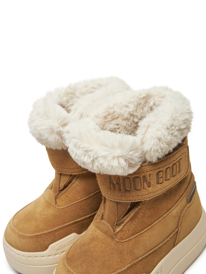 Moon Boot Snehule Moon Boot Junior Park Dtrap Boot Suede 80D3440040 Hnedá