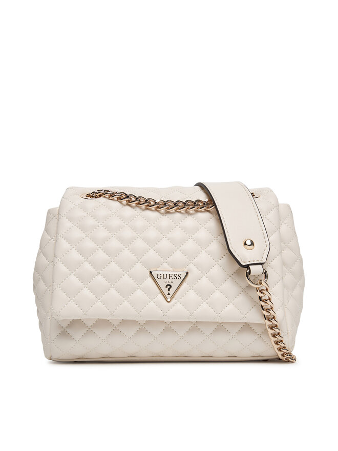 Guess Ročna torba Guess Everlee HWQG86 79210 Bela