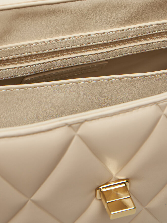 Valentino Handtasche Valentino Frisia VBS9BA09 Écru