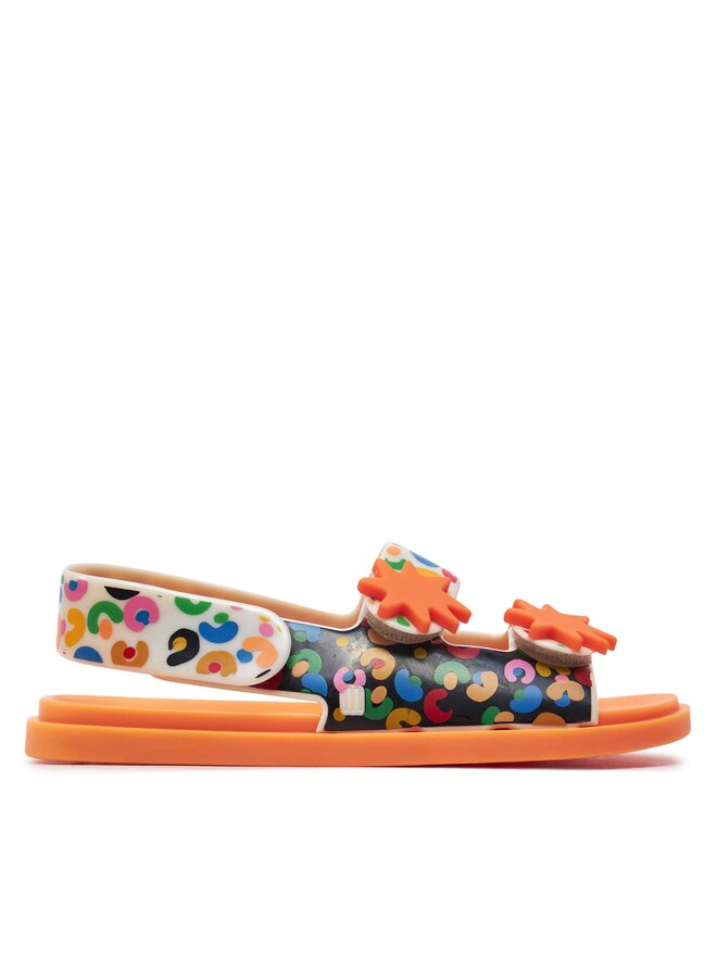Melissa Sandały Melissa Mini Melissa Estrelar + Fabula Inf 35720 Pomarańczowy