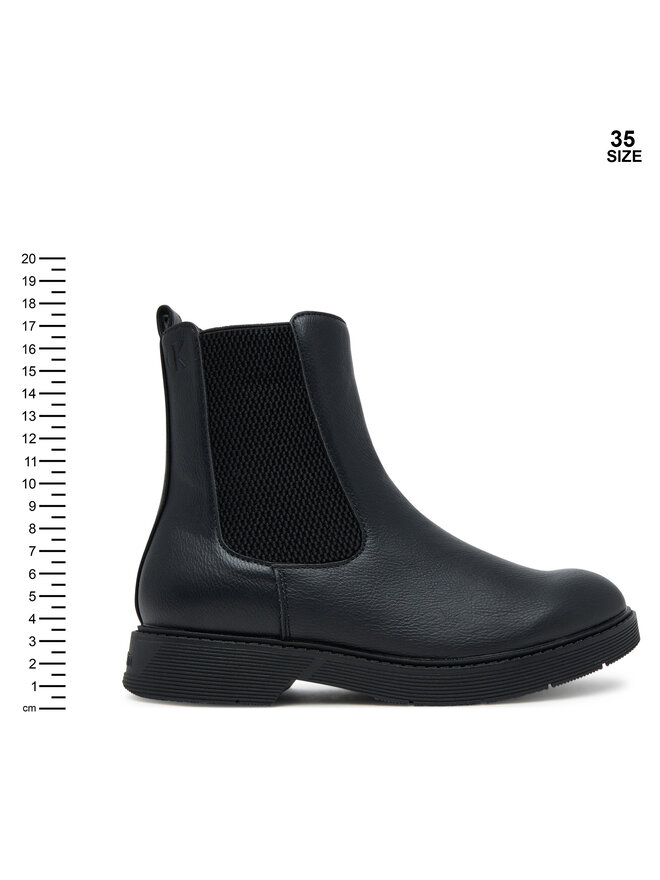 Calvin Klein Botine Calvin Klein Chelsea Boot V3X5-83184-1355 D Negru