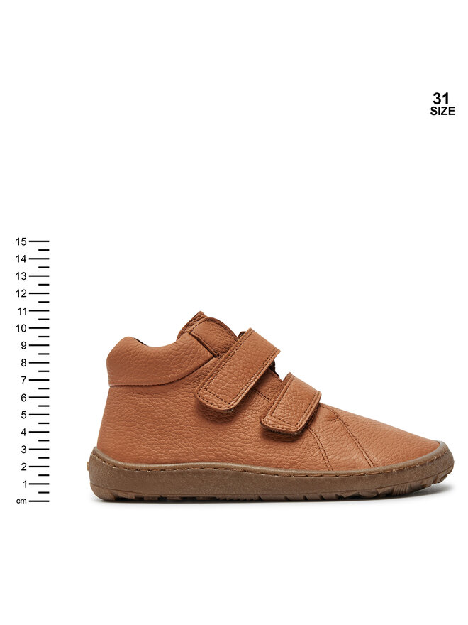Froddo Šnurovacia obuv Froddo Barefoot Autumn G3110252-2 S Hnedá