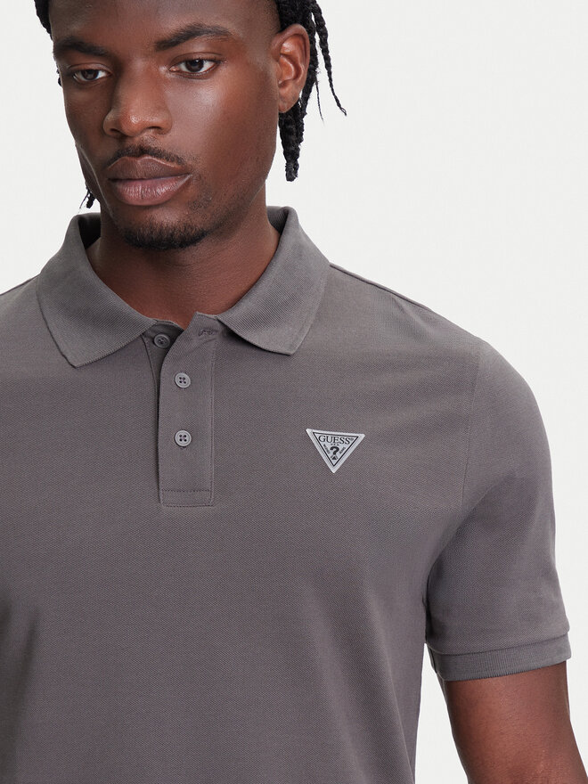Guess Guess Poloshirt Z5YP02 K9WF1 Grau Regular Fit