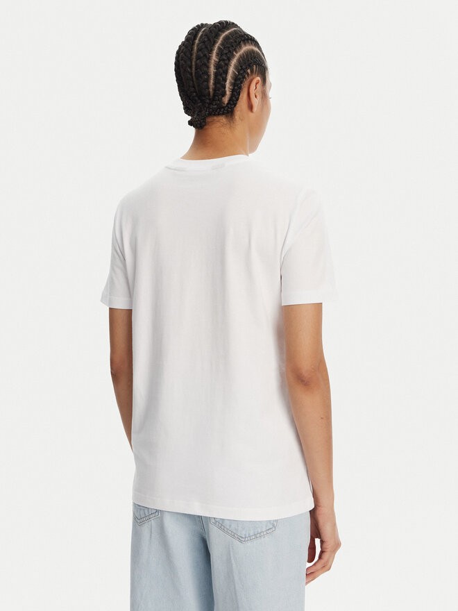 Just Cavalli Just Cavalli Camiseta 78PAHT01 Blanco Regular Fit