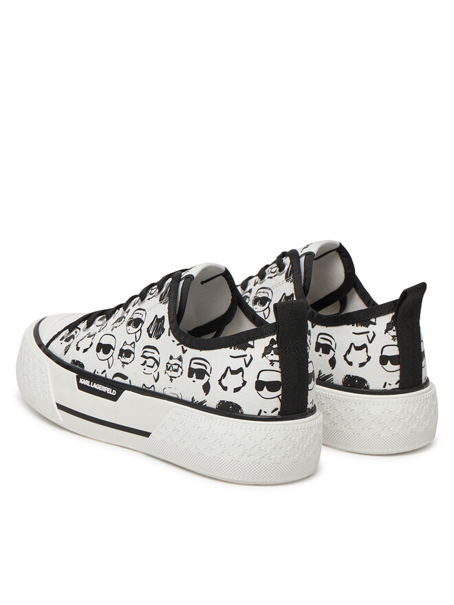 KARL LAGERFELD Tornacipő KARL LAGERFELD KL60612T Fehér