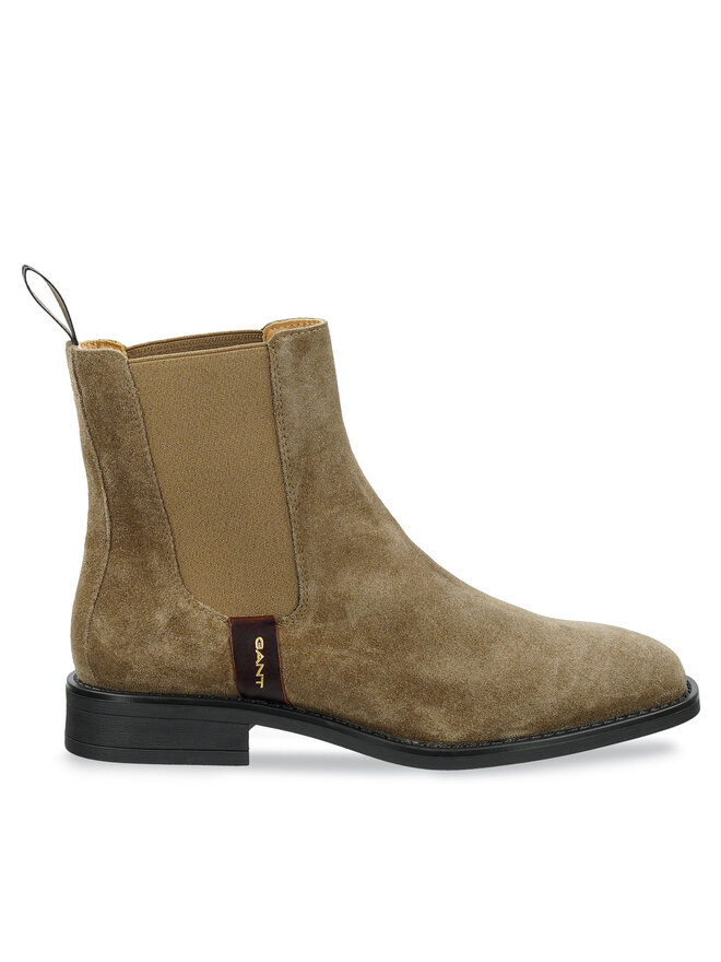 Gant Kotníková obuv s elastickým prvkem Gant 31553127 Khaki