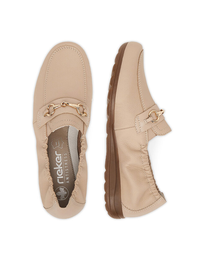 Rieker Μοκασίνια Rieker L9354-60 Μπεζ
