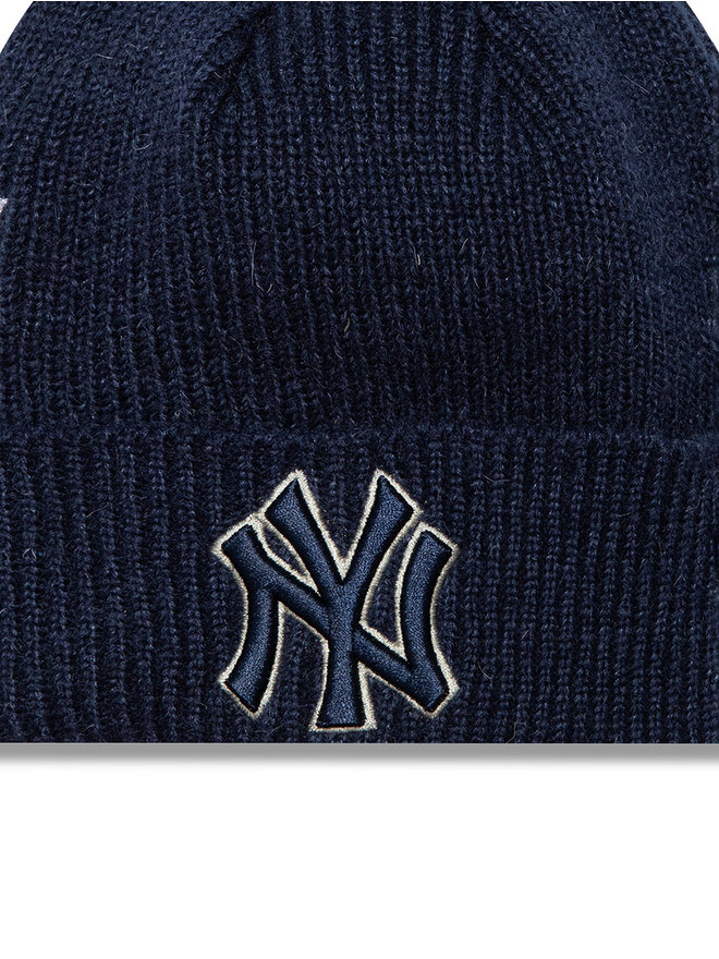 New Era Căciulă New Era World Series Patch New York Yankees Cuff Knit Beanie 60580731 Bleumarin