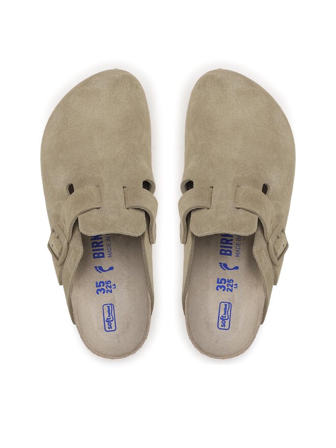 Birkenstock Pantoletten Birkenstock Boston 1019108 Grün