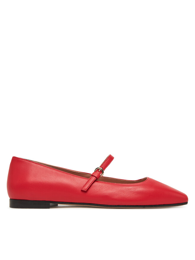 Pollini Baleriny Pollini SA11051C0MTE0501 Czerwony
