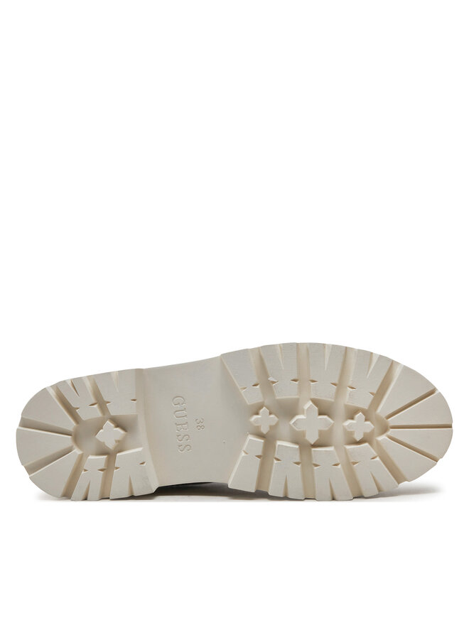 Guess Polokozačky Guess Vaina2 FLTSL2 ELE10 Écru