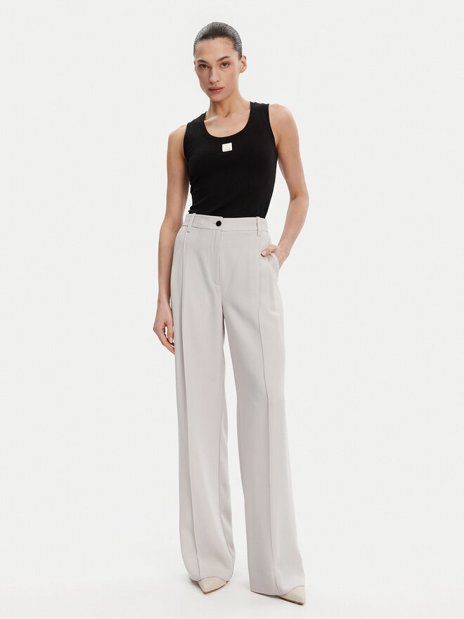 Fracomina Fracomina Τοπ FP25ST2001J40101 Μαύρο Slim Fit