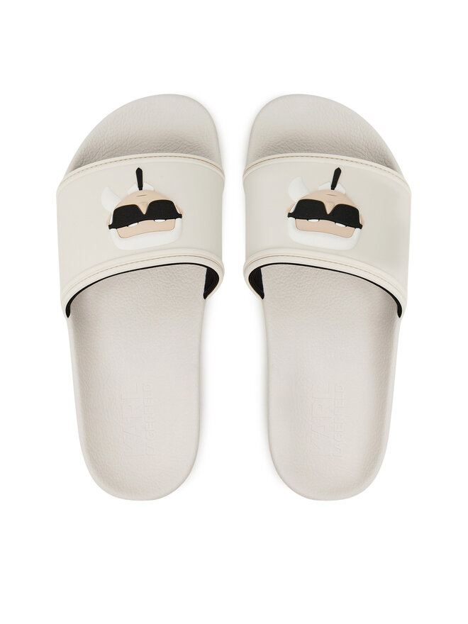 KARL LAGERFELD Шльопанці KARL LAGERFELD Kondo 2.0 KL80905A Білий