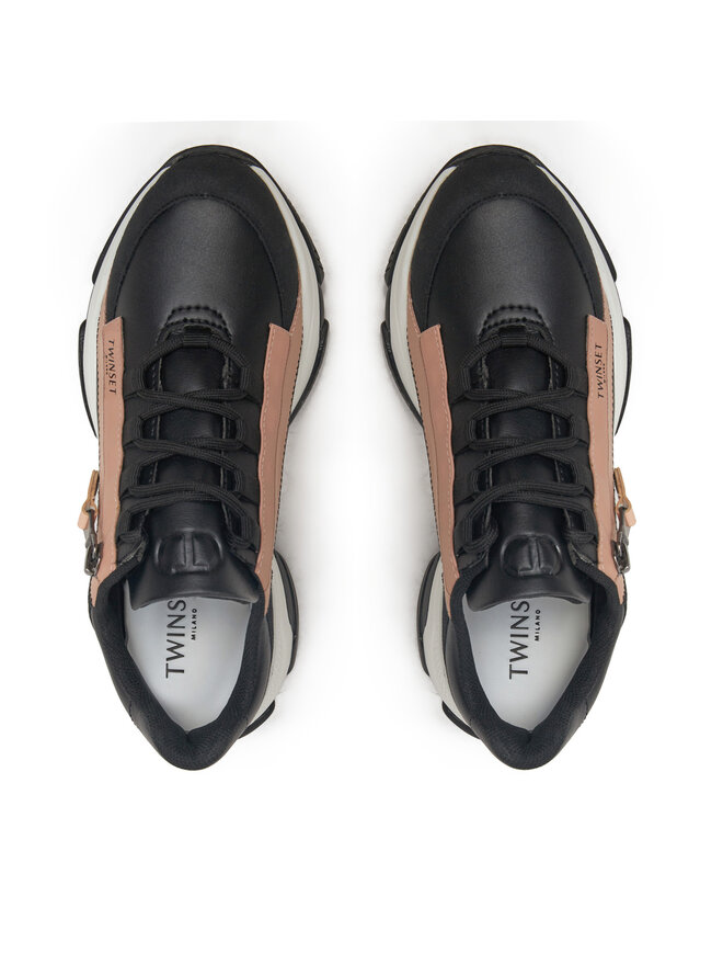 TWINSET Sneakersy TWINSET 242TGT18E Černá