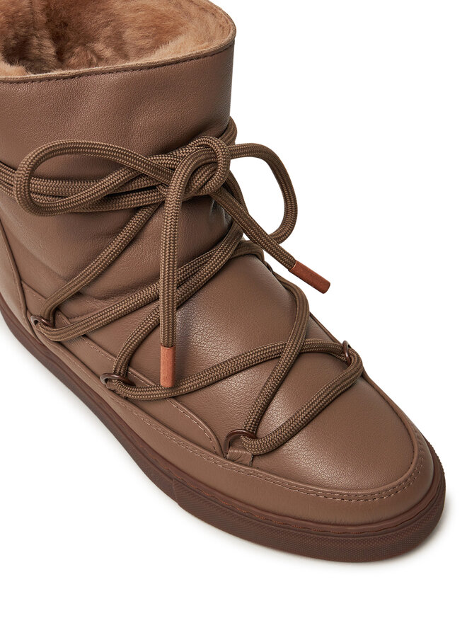 Inuikii Sněhule Inuikii Full Leather 75203-087 Hnědá