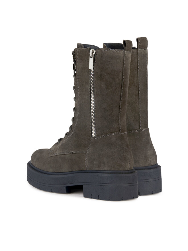 Geox Členková obuv Geox D Spherica Ec7 D36VDJ 00022 C9002 Sivá