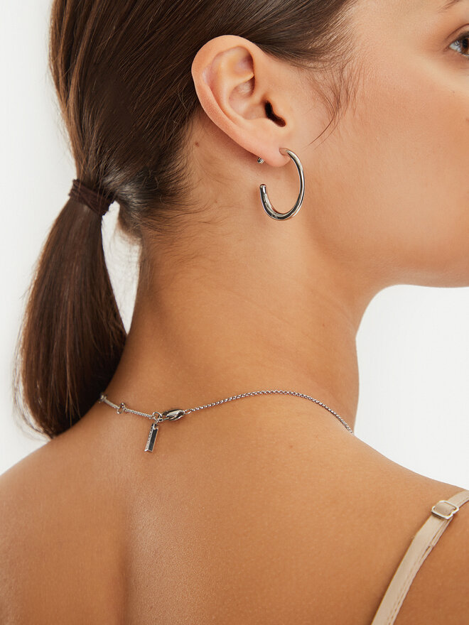 Calvin Klein Κολιέ Calvin Klein 35000525 Ασημί