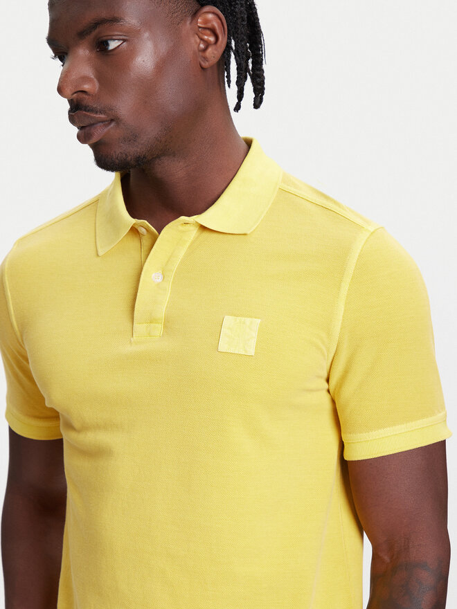 United Colors Of Benetton United Colors Of Benetton Pólóing 3089U302D Sárga Regular Fit