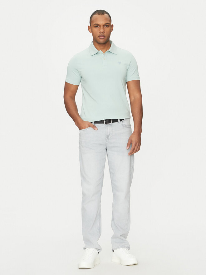 Guess Guess Pólóing M5GP66 J1314 Zöld Regular Fit