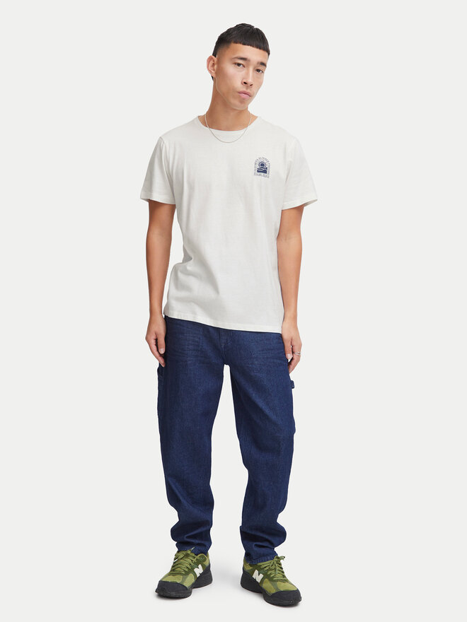 Blend Blend Camiseta 20716481 Blanco Regular Fit