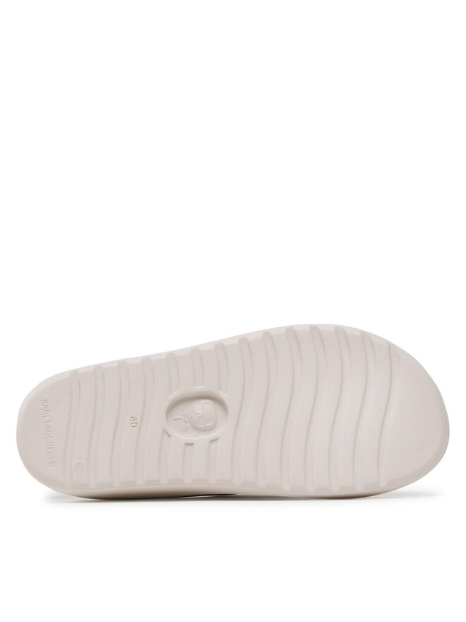 KARL LAGERFELD Natikače KARL LAGERFELD KL75007 Écru