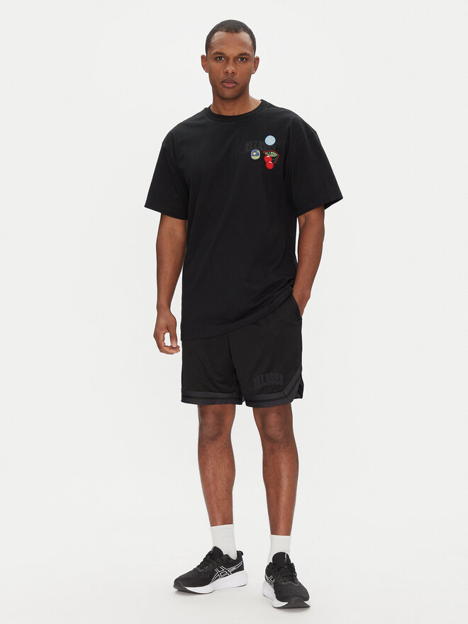 Ellesse Ellesse T-Shirt Stickero SHZ21993 Μαύρο Regular Fit