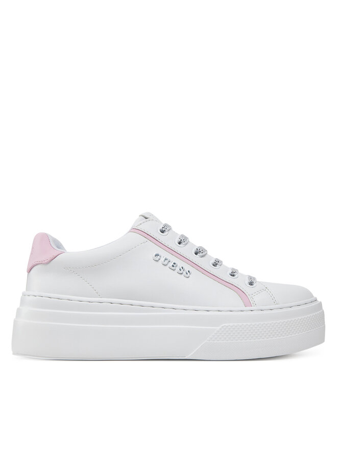 Guess Sneakersy Guess FLJMRI ELE12 Biały