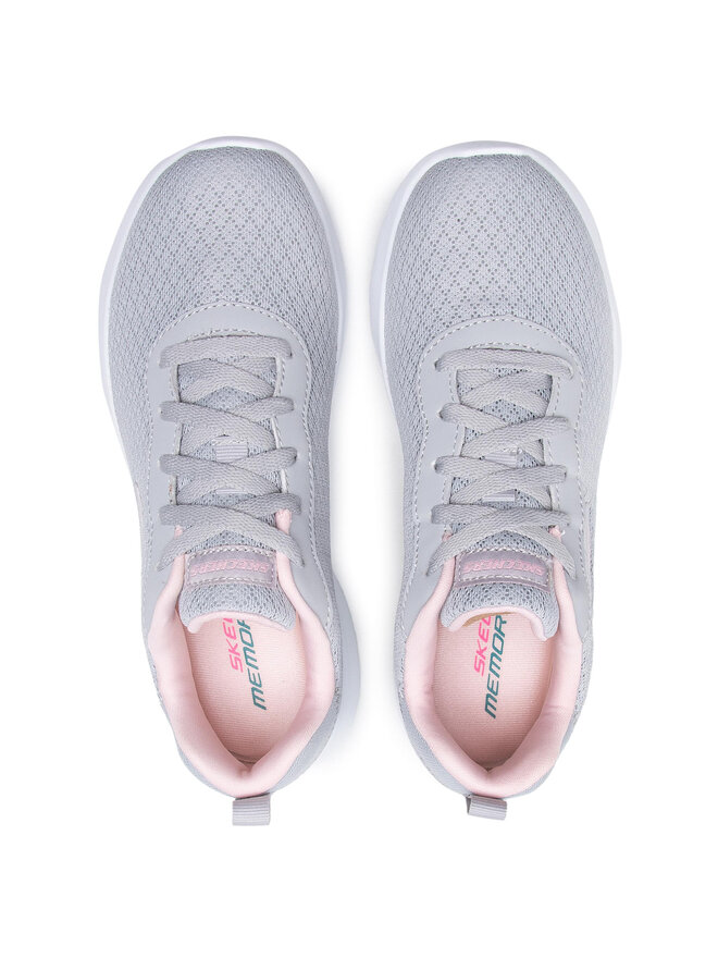 Skechers Snīkeri Skechers Eye To Eye 12964/LGPK Pelēks
