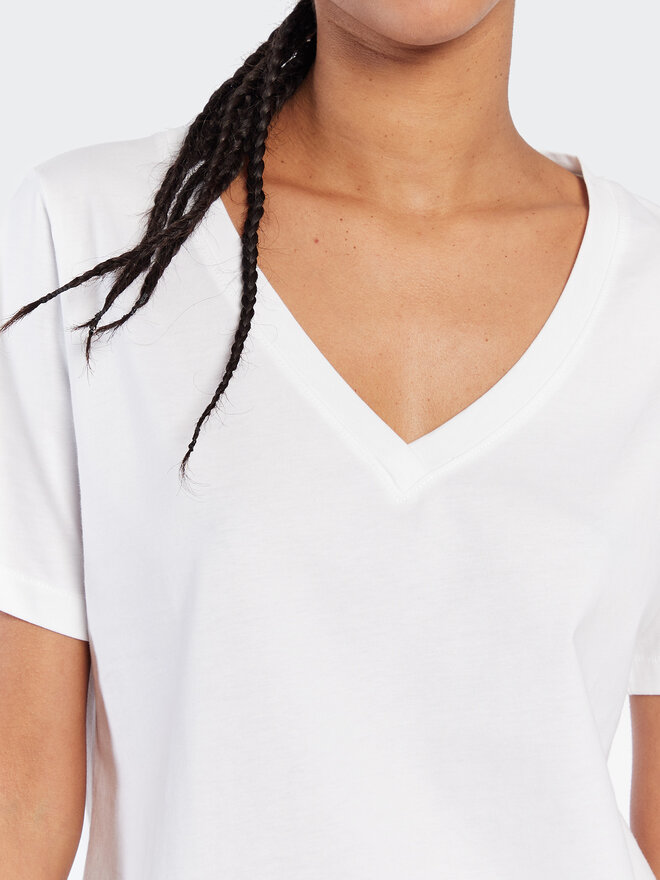 Calvin Klein Calvin Klein Camiseta Smooth K20K205338 Blanco Regular Fit
