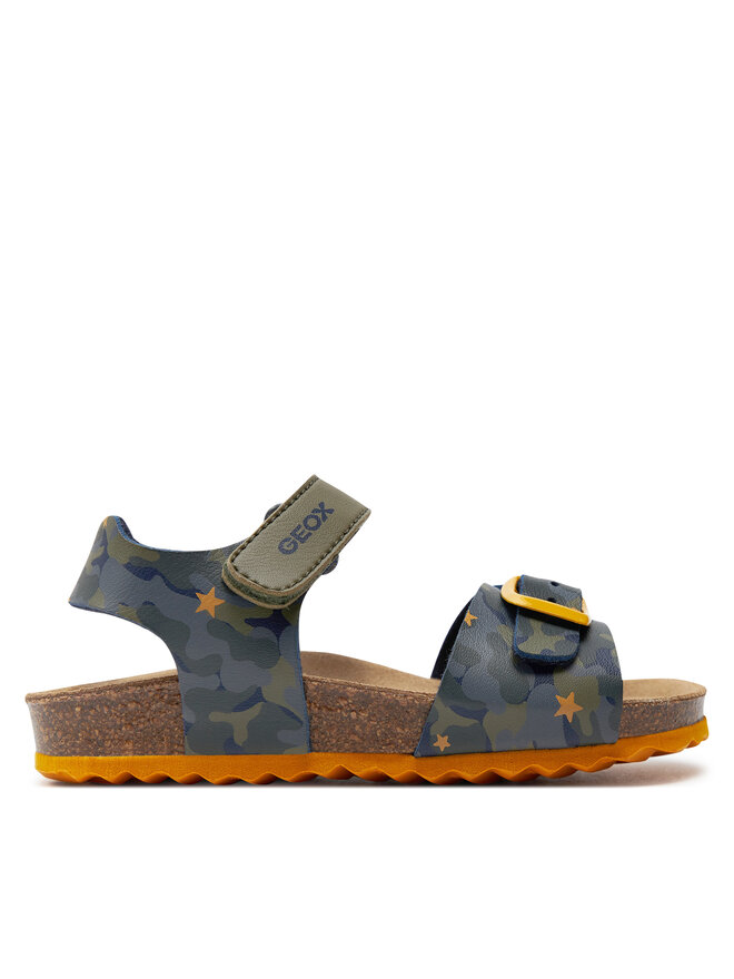Geox Sandály Geox B Sandal Chalki Boy B922QA 00454 C3375 S Zelená