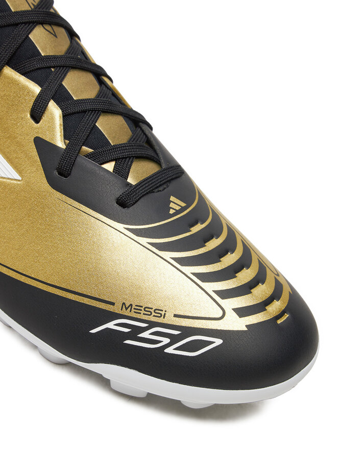 adidas Buty do piłki nożnej adidas F50 League 2G/3G Ag Messi JH9627 Beżowy