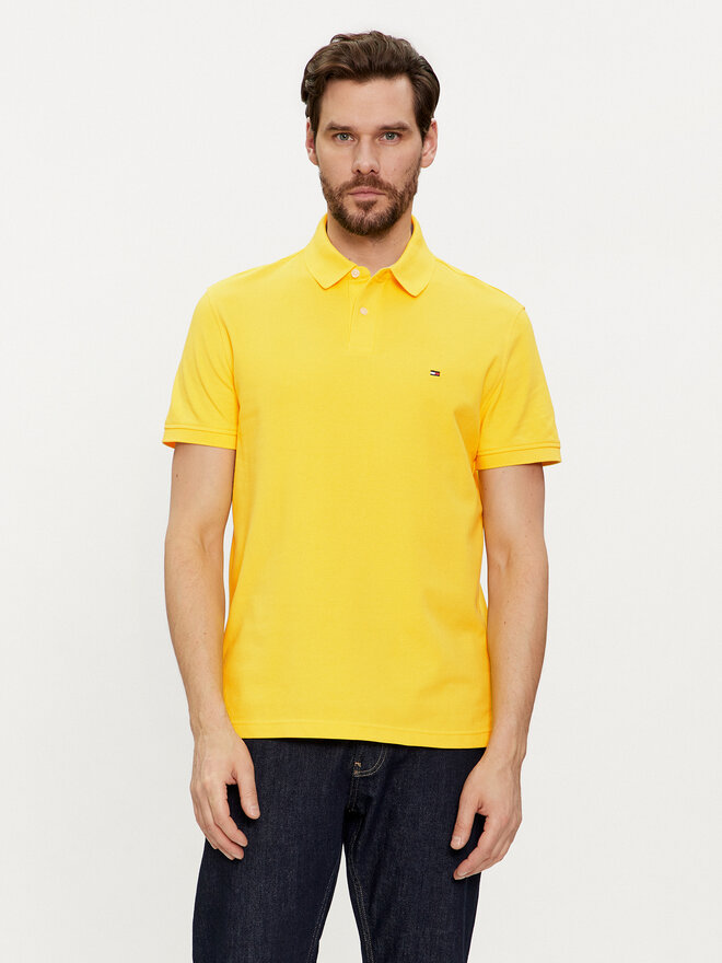 Tommy Hilfiger Tommy Hilfiger Poloshirt 1985 MW0MW17770 Gelb Regular Fit