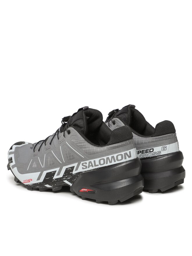 Salomon Buty do biegania Salomon Speedcross 6 L41738000 Szary